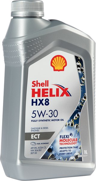 Моторное масло Shell Helix HX8 ECT 5W30