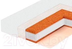 Матрас в кроватку Bambola Aria Premium 12 / AP-12T (12x59x119) - фото