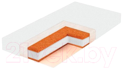 Матрас в кроватку Bambola Aria Premium 12 / AP-12T (12x59x119)