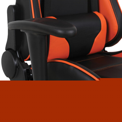 Кресло геймерское Brabix GT Racer GM-100 / 531925 (черный/оранжевый)