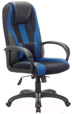 Кресло геймерское Brabix Premium Rapid GM-102 / 532106 (черный/синий) - фото