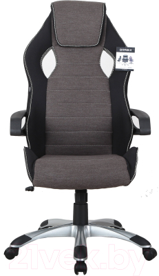 Кресло геймерское Brabix Techno GM-002 / 531815 (черный/серый/белый)