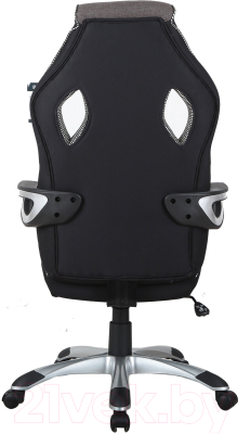Кресло геймерское Brabix Techno GM-002 / 531815 (черный/серый/белый)