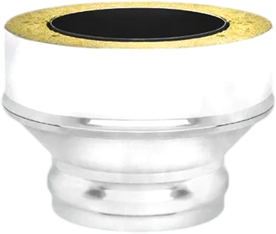 Переходник для дымохода Везувий Сэндвич 0.5мм д.200х300 (ММ) - фото