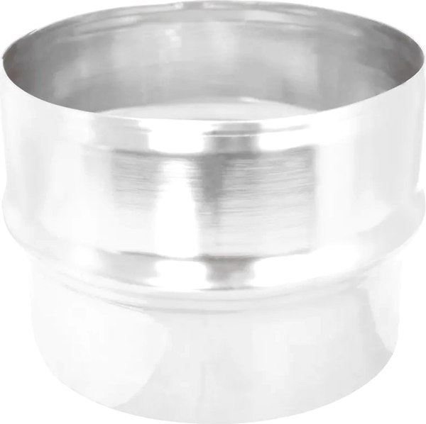 Переходник для труб Везувий 0.8мм д.115х115 для чугунных печей L-100 - фото