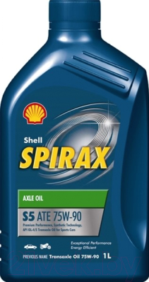Трансмиссионное масло Shell Spirax S5 ATE 75W90 - фото