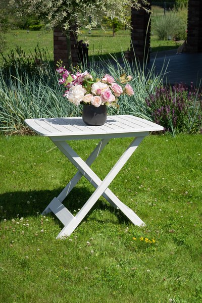 Стол складной Ipae Progarden Tevere / TEV050BI (белый)