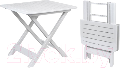 Стол складной Ipae Progarden Tevere / TEV050BI (белый)