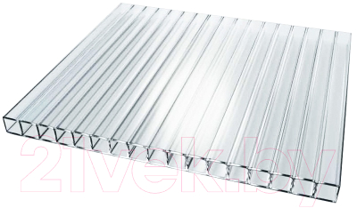 Сотовый поликарбонат TitanPlast 2100x6000x6 - фото
