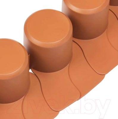 Бордюр садовый Prosperplast Palisada Ogrodowa IPAL7-R624