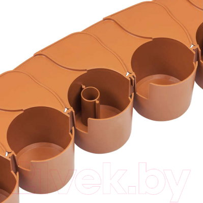 Бордюр садовый Prosperplast Palisada Ogrodowa IPAL7-R624