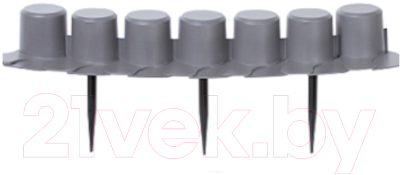 Бордюр садовый Prosperplast Palisada Ogrodowa IPAL7-S443