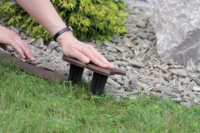 Бордюр садовый Prosperplast Palisada Plaska IPAK2-R222