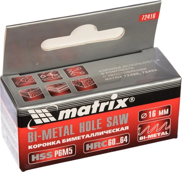 Коронка Matrix 72416