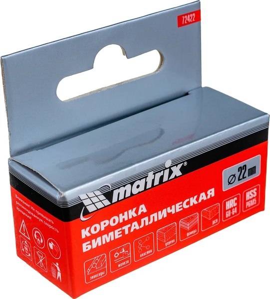 Коронка Matrix 72422