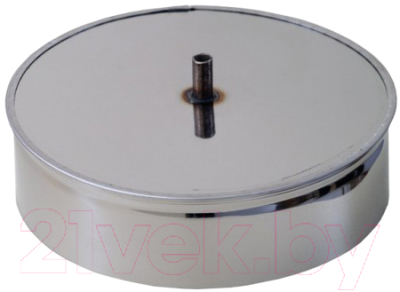 Стакан для дымохода Везувий 0.5мм д.200 (с конденсатоотводом) - фото