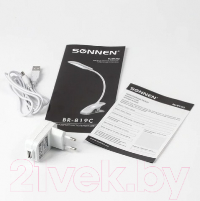 Настольная лампа Sonnen Br-819c / 236667