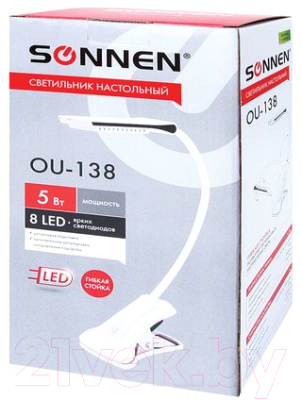 Настольная лампа Sonnen Ou-138 / 236668