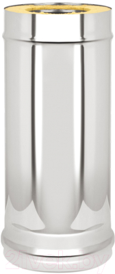 Труба дымохода Везувий 0.8мм д.200x300 L-1м - фото