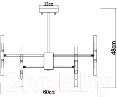 Люстра Arte Lamp Atlas A7410PL-24CC