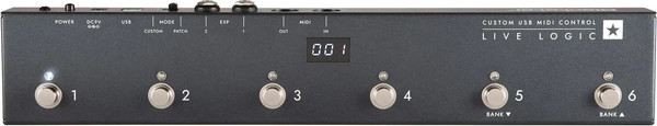 MIDI-контроллер Blackstar Live Logic Midi Footcontroller - фото