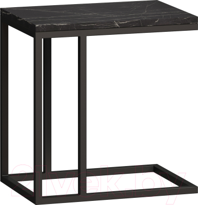 Журнальный столик Loftyhome Мальборк 12 / mb021205 (мрамор Блэк) - фото