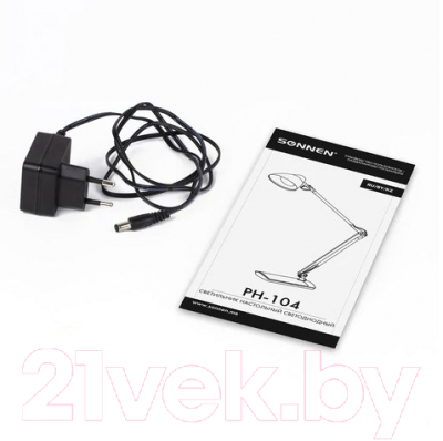 Настольная лампа Sonnen Ph-104 / 236691 (серебристый)