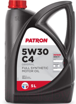 Моторное масло Patron Original С4 5W30 - фото