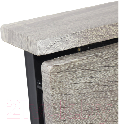 Письменный стол Brabix Loft Cd-001 / 641210 (дуб антик)