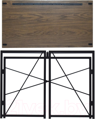 Письменный стол Brabix Loft Cd-002 / 641212