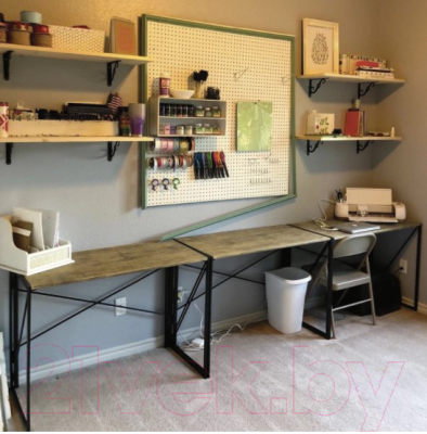 Письменный стол Brabix Loft Cd-002 / 641214