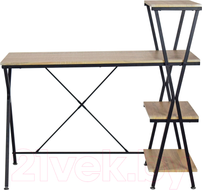 Стол-стеллаж Brabix Loft Cd-004 / 641220 (дуб натуральный)