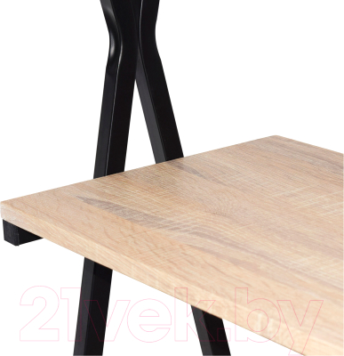 Стол-стеллаж Brabix Loft Cd-004 / 641220 (дуб натуральный)