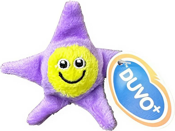 Игрушка для кошек Duvo Plus Звезда плюшевая / 1717100/DV - фото
