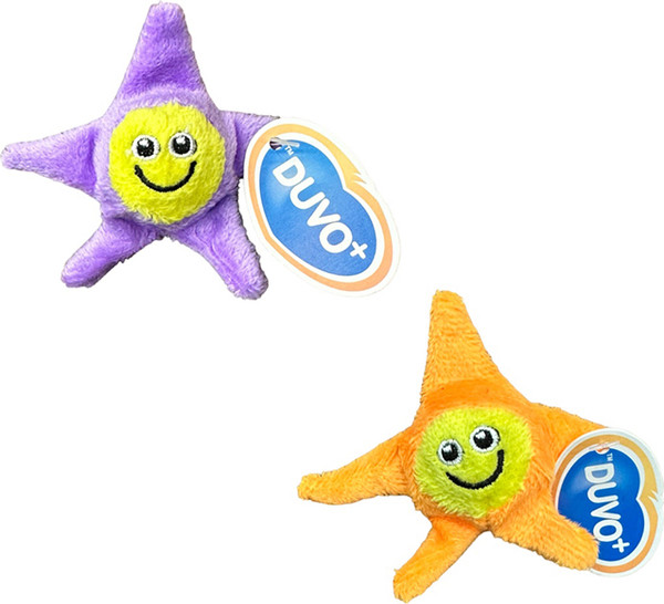 Игрушка для кошек Duvo Plus Звезда плюшевая / 1717100/DV