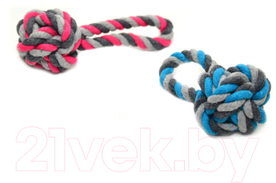 Игрушка для собак Duvo Plus Мяч с ручкой / 4705084/DV