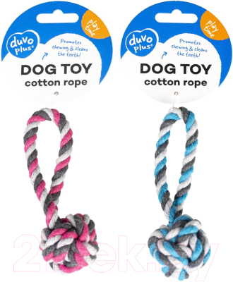 Игрушка для собак Duvo Plus Мяч с ручкой / 4705084/DV