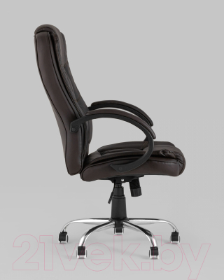 Кресло офисное TopChairs Atlant D-430 (коричневый)