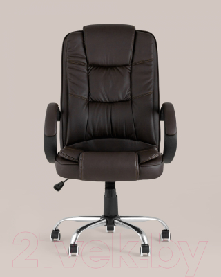 Кресло офисное TopChairs Atlant D-430 (коричневый)