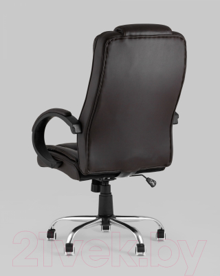 Кресло офисное TopChairs Atlant D-430 (коричневый)