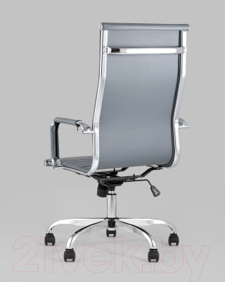 Кресло офисное TopChairs City D-101H (серый)