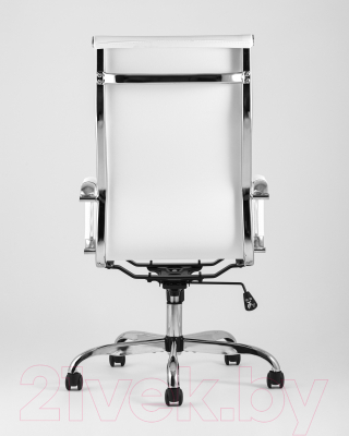 Кресло офисное TopChairs City D-101H (белый)