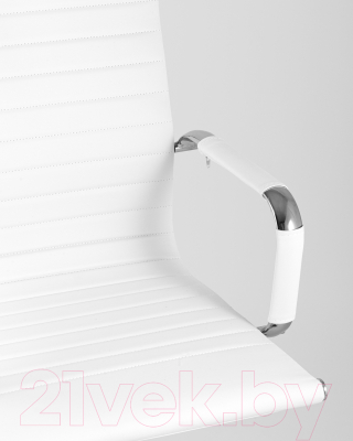 Кресло офисное TopChairs City D-101H (белый)