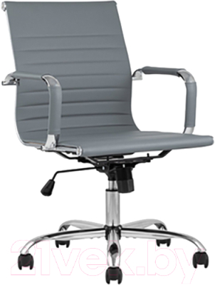 Кресло офисное TopChairs City S D-101 (серый) - фото