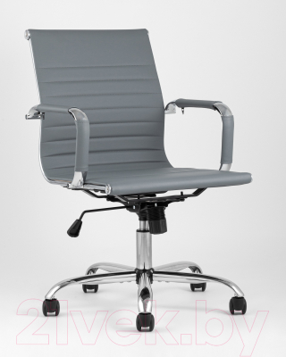 Кресло офисное TopChairs City S D-101 (серый)