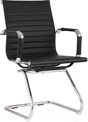 Стул офисный TopChairs Visit D-101L (черный) - фото