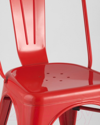 Стул Stool Group Tolix / YD-H440B LG-03 (красный глянцевый)