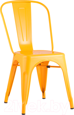 Стул Stool Group Tolix / YD-H440B LG-06 (желтый глянцевый) - фото
