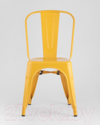 Стул Stool Group Tolix / YD-H440B LG-06 (желтый глянцевый)