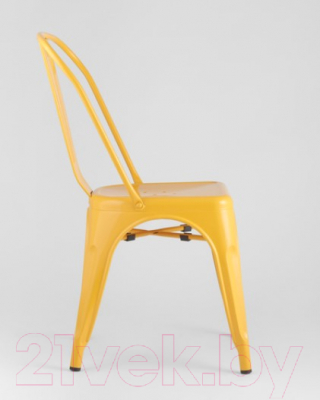 Стул Stool Group Tolix / YD-H440B LG-06 (желтый глянцевый)